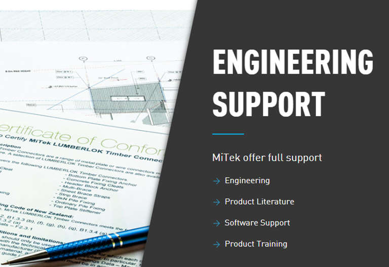 MiTek offer full support